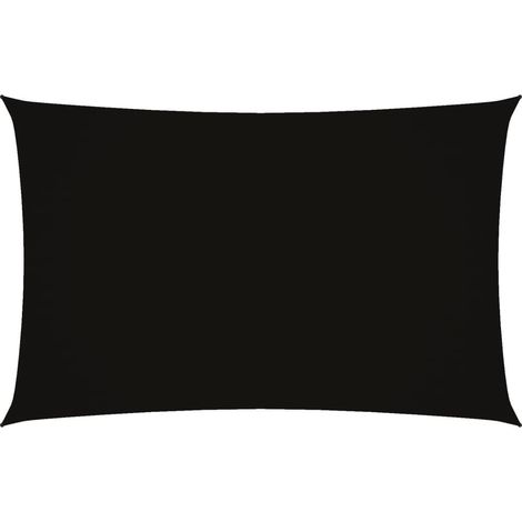 Maison Exclusive - Parasole a Vela Oxford Rettangolare 2x5 m Nero