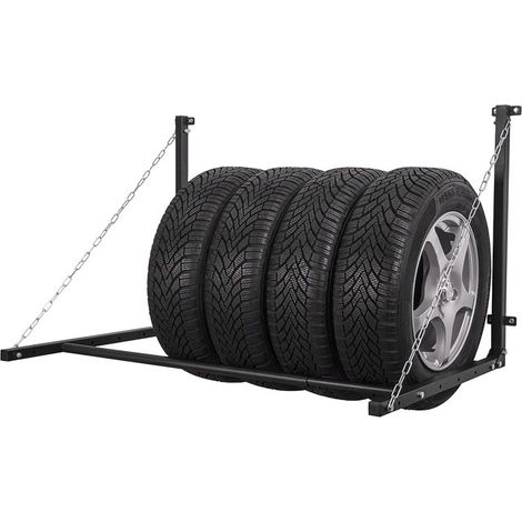 Support pneus mural Capacité 90Kg - extensible (1/5)
