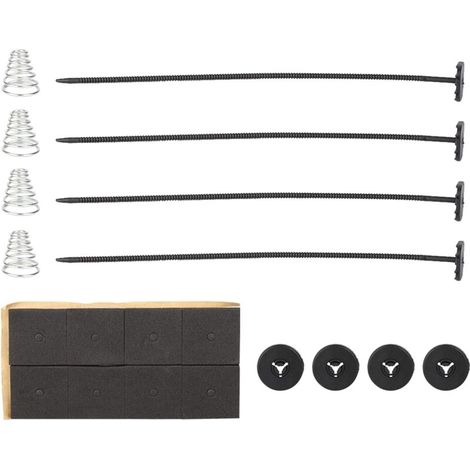 Support de ventilateur électrique, kit de montage de ventilateur de refroidissement, pièce de véhicule automobile universelle push-pull pour pièce de camion de camion de voiture. (1/5)
