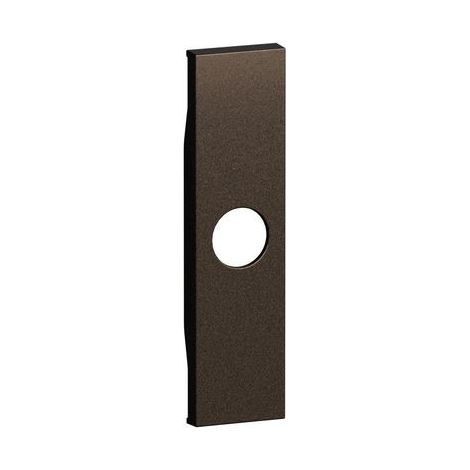 L.Now - Cover Per Presa Tv E Falso Polo Con Uscita. 1 Modulo. Bronze ( Bticino Cod. Kb08 )
