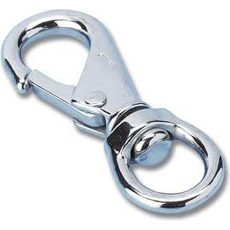 Moschettone con anello girevole mm 82