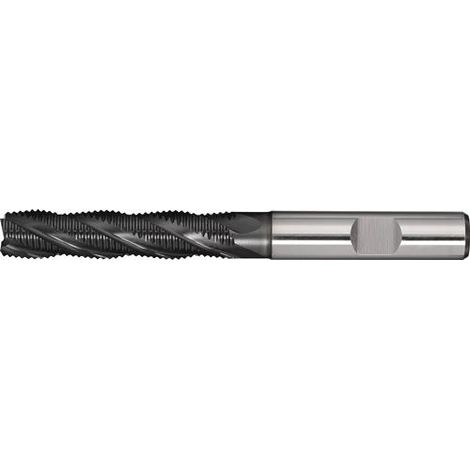 TECWERK Schaftfräser DIN 844 Typ HR D.20mm HSS-Co PM ALCRONA Weldon Z.4 lang TECWERK (1/2)