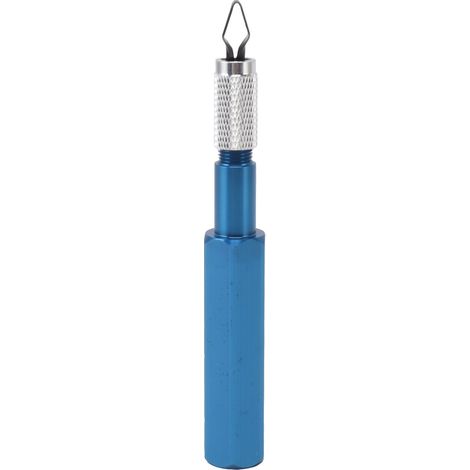 Couteau à parer pour sols, lame en acier rapide, outil de coupe professionnel pour le soudage et la réparation de sols en PVC et plastique dans le secteur de la construction.