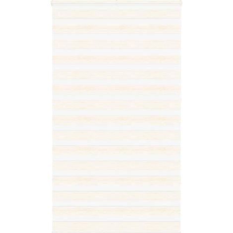 Doppelrollo Marmorbeige 135x230cm Stoffbreite 130,9 cm Polyester