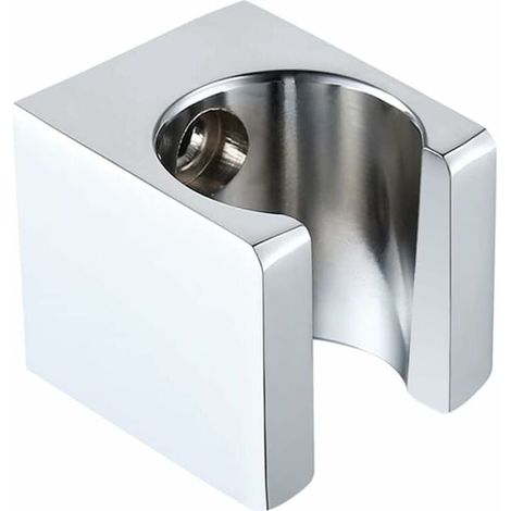 Handbrausehalter aus Messing, Wandhalterung für Badezimmer, Handbrause oder WC, Handbidet, Chrom, C107-CH (1/4)