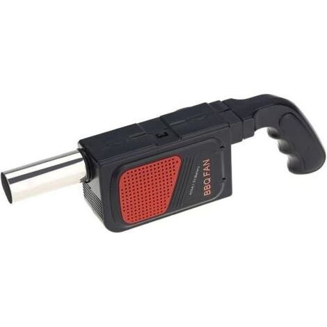 Portable electric grill blower for grills, camping and air fireplaces. Electric grill blower (1/4)