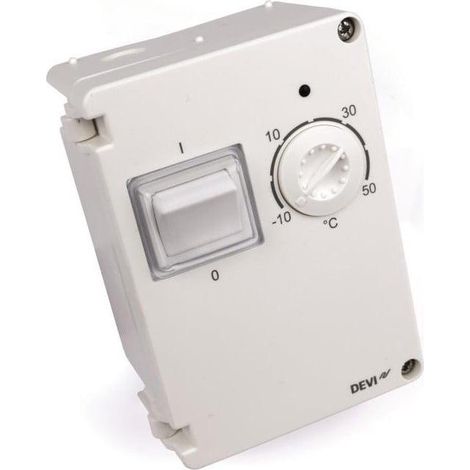 Devi DEVIREG-610 termostato bianco per riscaldamento
