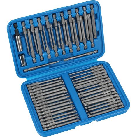 SERIE SET 55pz CHIAVI A BUSSOLA 1/4" BUSSOLE INSERTO ESAGONALE PROLUNGATE CONDOR