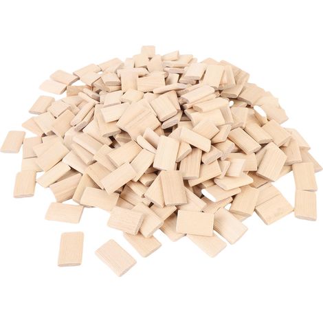GARRYFIZH 300 tenons en bois de hêtre haute dureté, blocs d'insertion pour l'assemblage de meubles artisanaux