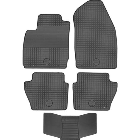 Tappetini DOMA 216164 + Copertura 251992 - Ford Fiesta VI 2008-2017 SENZA FERMI