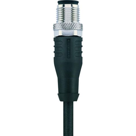 Escha 8047008 Sensor-/Aktor-Steckverbinder, konfektioniert M12 Stecker, gerade 5.00 m Polzahl Sensor