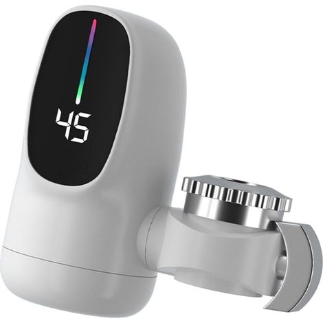 Robinet électrique de chauffage de cuisine, robinet de chauffe eau rotatif sans réservoir, robinet de chauffage électrique rapide pour bureau