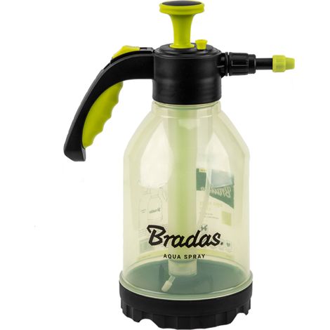 Bradas GARDEN CARE - Pulverizador para plantas de jardín 2L - Pulverizador de jardín a presión resistente a los ácidos - Pulverizador de bomba - Jeringa para malas hierbas - Pulverizador manual para