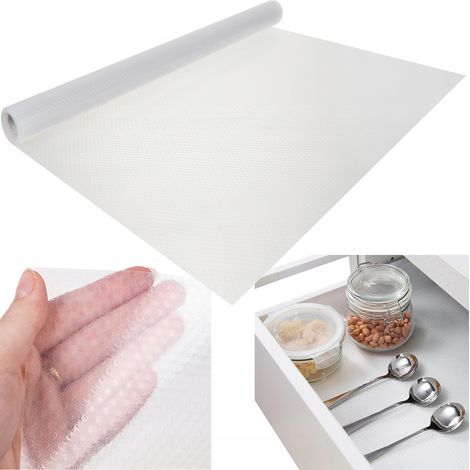Tapis de protection antidérapant pour tiroirs de placard, mat, grand format, 300 x 50 cm (1/5)