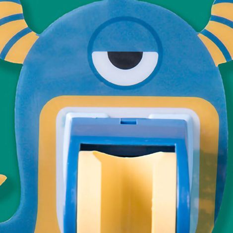 Support de douche mural, sans buse de perçage, siège suspendu, fournitures de salle de bains, accessoires motif baleine (1/2)