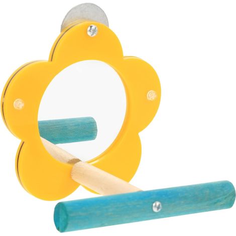 Miroir pour cages de perruches, canaris, oiseaux, cacatoès jouet suspendu pour l'activité et le divertissement.-AquaForge (1/5)