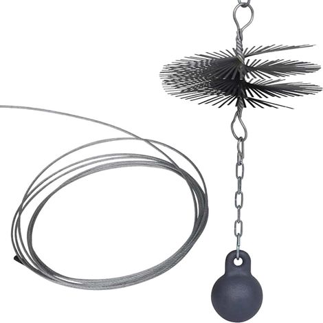 Brosse ronde pour cheminée Dia. 25 cm