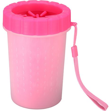 Nettoyeur Pattes de Chien Laveur Pied Animaux Nettoyeur De Patte pour Chien en Silicone Souple Gobelet de Nettoyage Portable pour Les Chiens Actifs(911CM)