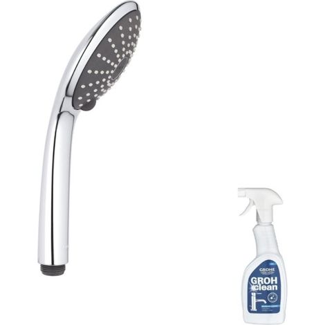 GROHE Quickfix Vitalio Joy 110 Rociador de ducha de 2 chorros + limpiador GrohClean