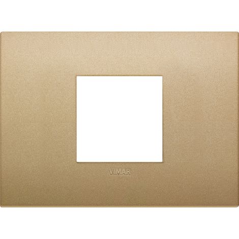 VIMAR - 19652.78 Placca Classic 2M centrali oro matt