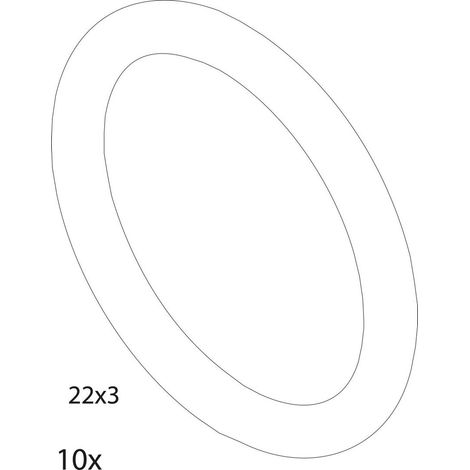 BOSCH O-Ring 22x3 EPDM (10x), 87161067470 (1/2)