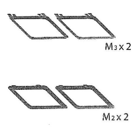 R CORNICE M2+M3 x PATTUMIERA 2 ANTE CM. 68X37X90H ART PLAST