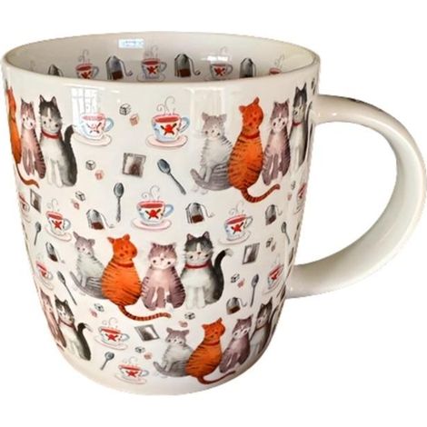 Tasse M108 Katzen und Tee