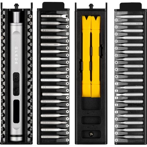 Kit Tournevis Précision Multifonction, Embouts Magnétiques pour Réparation Téléphone, Outils de Démontage Électronique -Alovez-WCY