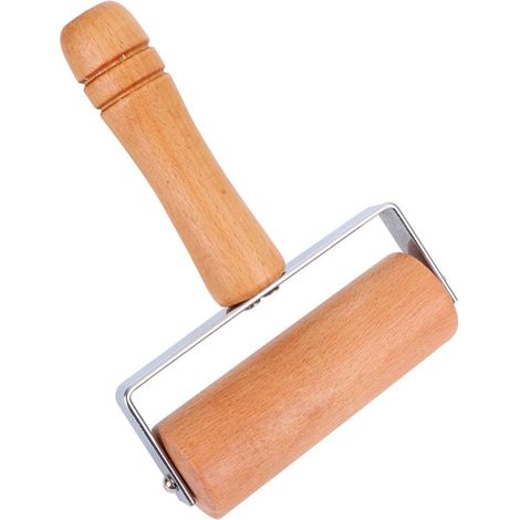 Rouleau Diamant en Bois à Poignée Unique pour Loisirs Créatifs DIY (1/5)