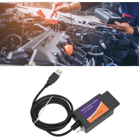 Ford Focus, Ford Escape, Ford Mondeo, Ford Fiesta, Ford Escort, Edge – ELM327 USB-Verkabelungsmodifikation mit Schalter – Kfz-Diagnosegerät (1/5)