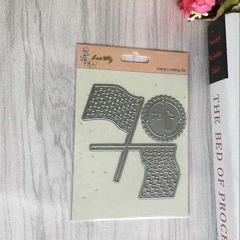 Stanzformen für Nationalflaggen, Schablonen für Scrapbook-Alben, Papierkarten, Prägung