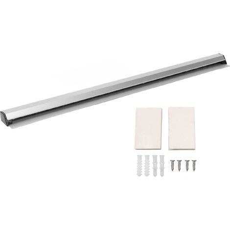 Porte-commandes coulissant, rail en alliage d'aluminium, fixation murale, porte-tickets, porte-menus, trombone pour restaurant, cuisine, hôtel (1/5)