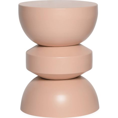 Side table, end table, nightstand metal Nude 32x32x43.5 cm - Assa