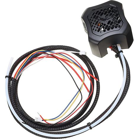 Vormontiertes Ender 3 V2 Extruder-Kit mit Silikonhülse und 0,4-mm-Düse, effizientem Heiz- und Kühlsystem, 3D-Druckzubehör kompatibel mit dem Ender-3 V2 3D-Drucker (1/5)