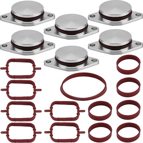 Kit de reparación de 33 mm para aletas de turbulencia diésel con 6 placas de aluminio. (1/5)