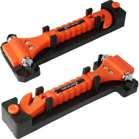 Westcott AC-P30001 2in1 Erste Hilfe Nur Nothammer 2-teilig orange (1/5)