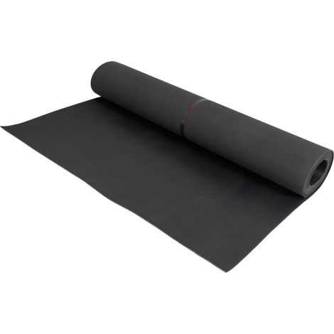 Tapis isolant RS PRO, 2m x 1m x 3mm Noir, antidérapant ( Prix pour 1 )