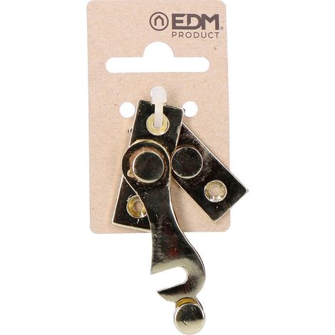 Türklopfer H links, Messing, 4cm  85063 (1/3)