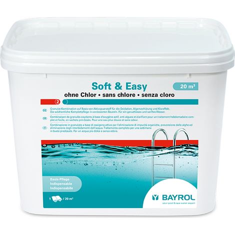 Vollständige aktive sauerstofftherapie 4,48 kg - Bayrol - SOFT AND EASY 20