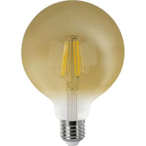 Bombilla LED Filamento Vintage Globo G95 E27 6W Matel (1/4)