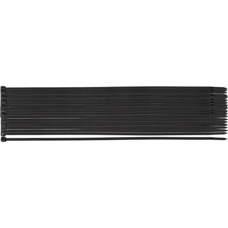 Serre-Câbles - 3,6 X 300 Mm - Nylon Pa66 - Noir - Lot De 100 (1/5)