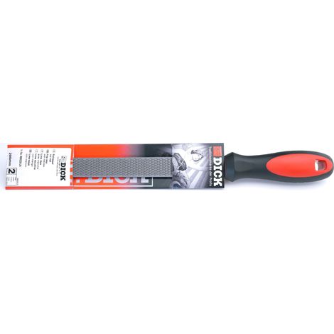 F. DICK Feilraspel 2K 20 cm, allgemeine Arbeiten an Materialien, Flach Hieb 2