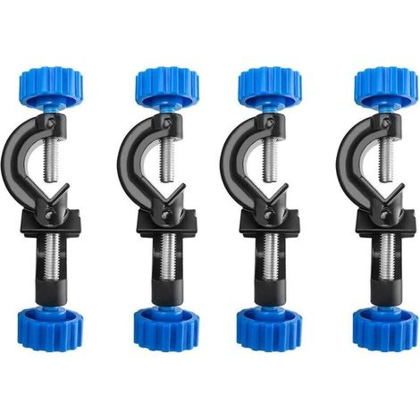 Pinces Croix de Laboratoire, usqu'à 18mm Tiges pour Utilisation en Laboratoire, 4Pcs (1/4)