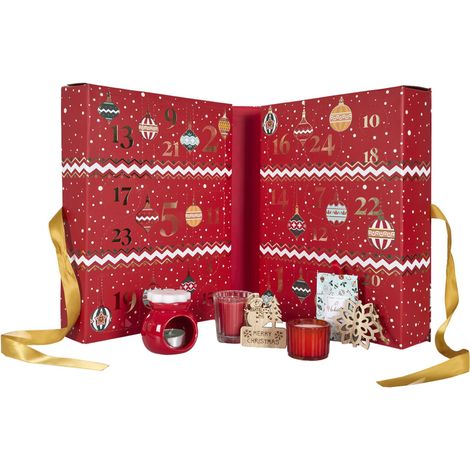 Calendrier de l'avent 24 surprises parfumées collection SURPRISE rouge (1/5)
