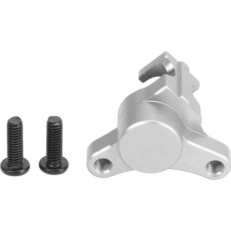 Professioneller Ersatz-Hinterradbremssattel aus Aluminiumlegierung für LOSI Promoto MX 1/4 Elektromotorrad, silberfarben