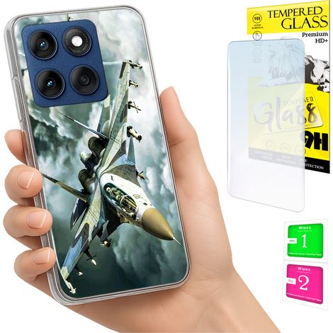 Custodia per Motorola Edge 60 Fusion / Edge 60, cover posteriore in vetro. (1/5)