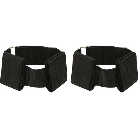 2 sangles de levage de poids réglables pour pieds, accessoires pour haltères, entraîneur tibial anti-périostite. (1/5)