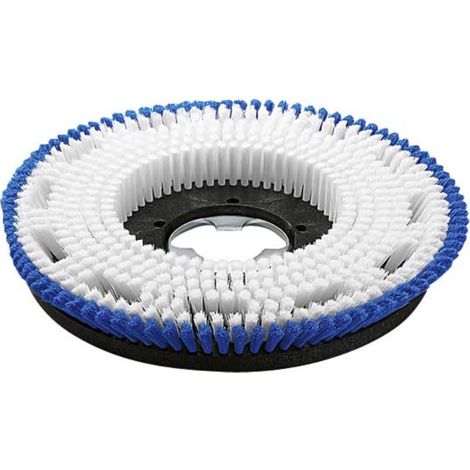 Brosse à shampoing Kärcher mi-douce, bleue / blanche, 508 mm