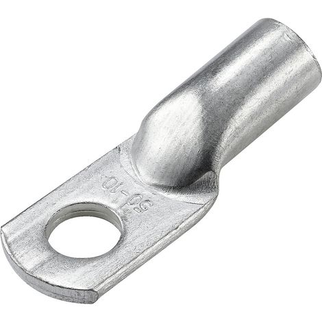 TRU COMPONENTS TC-12885876  Rohrkabelschuh  180 ° M10 50 mm² Loch-Ø: 10 mm 1 St.