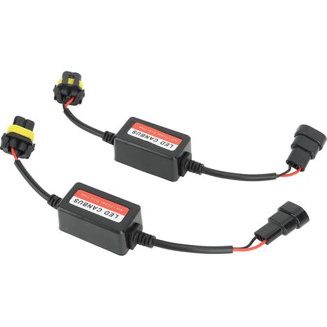 Stück Scheinwerferdecoder 12V 4A Fehlercode-Warnungsunterdrücker für 9005 9006 9012 Stecker LED-Scheinwerfer Nebelscheinwerfer